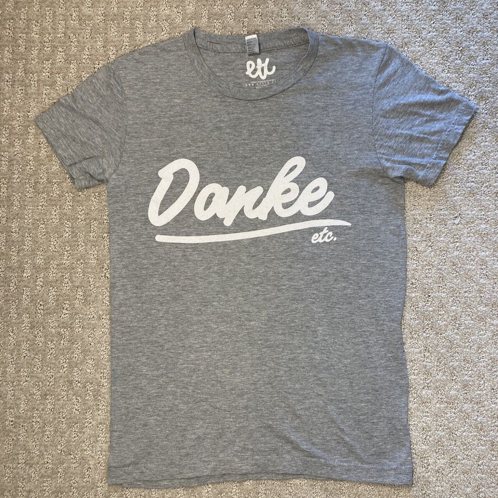 Disney Parks T Shirt Danke Germany Epcot World Showcase etc.